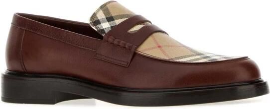 Burberry Leren Pembroke Loafers - Foto 2