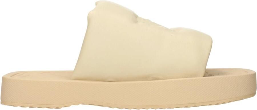 Burberry Sandalen Lf Knight Slab Sandals- Leather Beige in beige - Foto 3