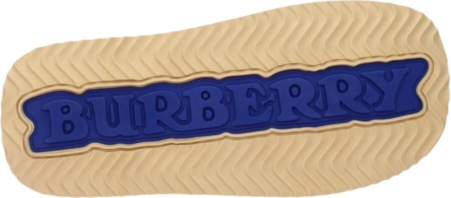 Burberry Sandalen Lf Knight Slab Sandals- Leather Beige in beige