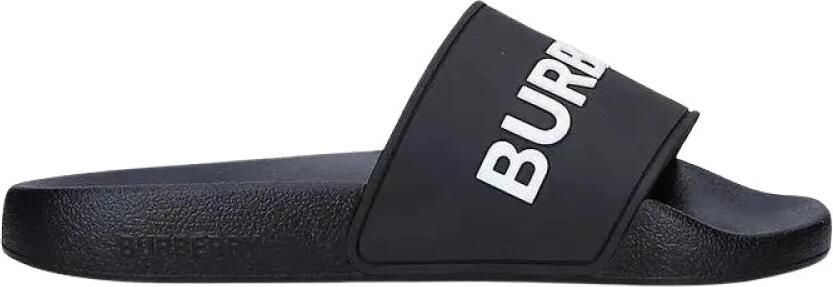 Burberry Logo Tech Furley Sliders