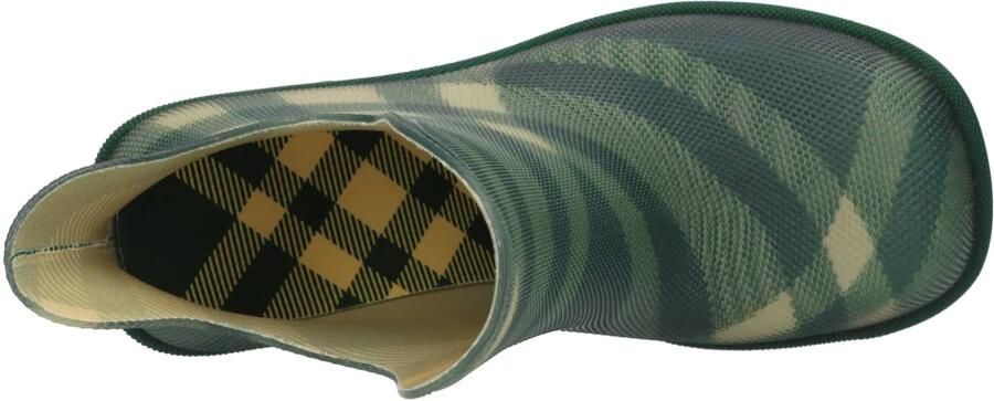 Burberry Enkellaarsjes met grove hak en ruitpatroon - Foto 5