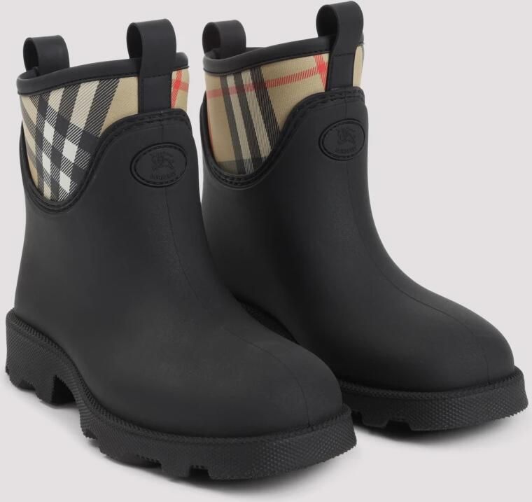 Burberry Boots 'Marsh Stamp' Ankle Boots in zwart - Foto 3