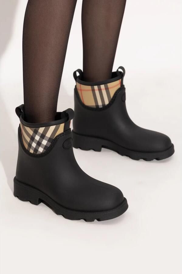 Burberry Boots 'Marsh Stamp' Ankle Boots in zwart - Foto 5