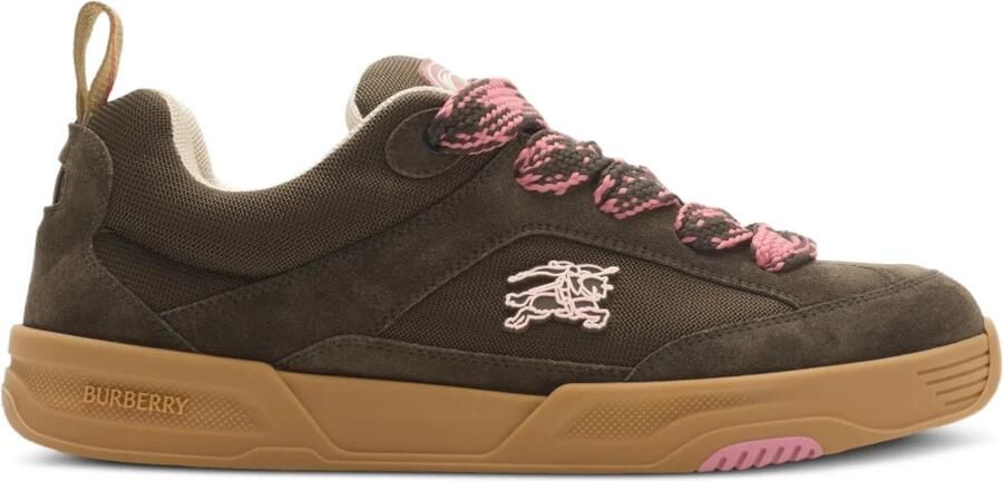 Burberry Mesh en Suède Sneakers