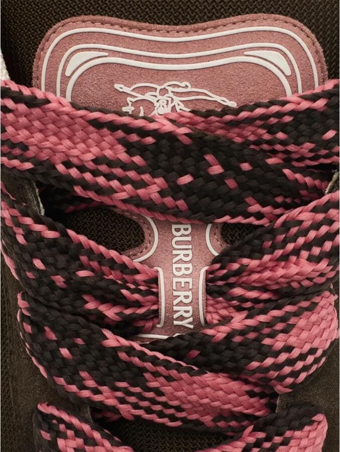 Burberry Mesh en Suède Sneakers - Foto 2
