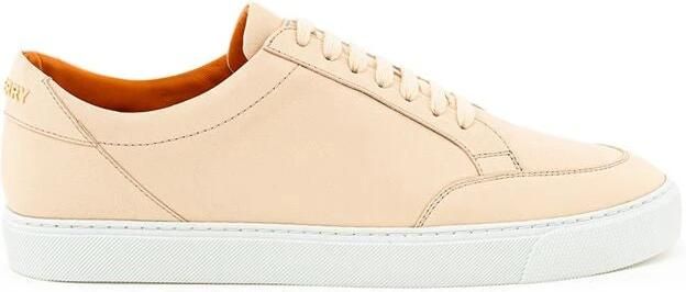Burberry Pink Leather Sneaker - Foto 2