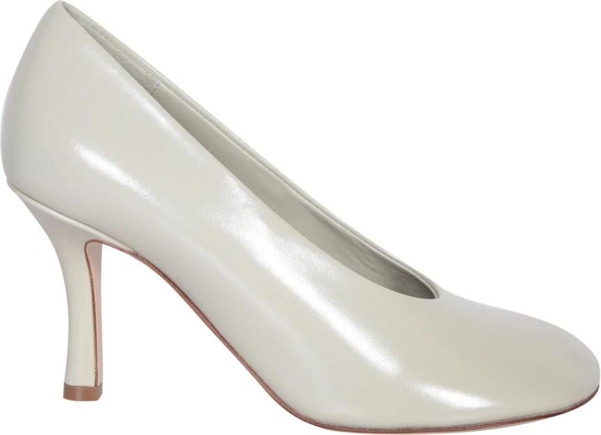 Burberry Ronde neus Stiletto hak Leren dÃ©colletÃ© White Dames - Foto 2