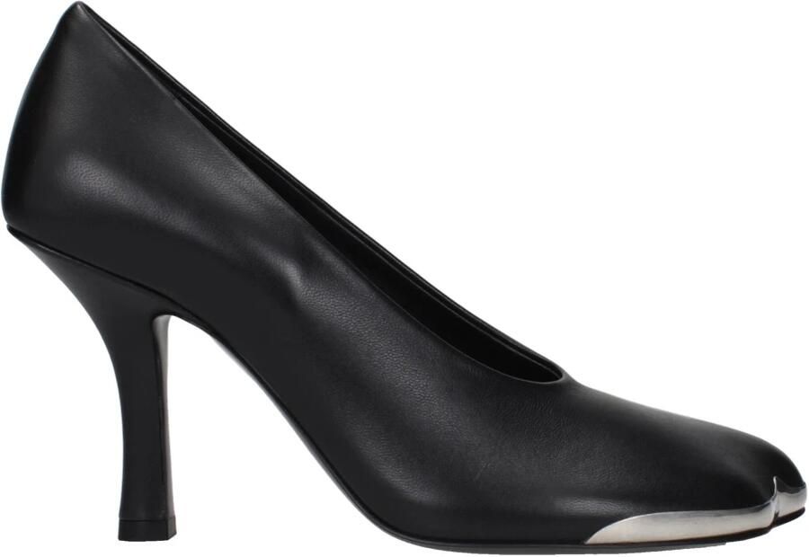 Burberry Leren Pumps met Hoge Hak