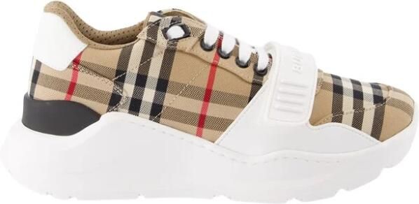 Burberry Vintage Check Velcro Strap Sneakers Multicolor Dames - Foto 8