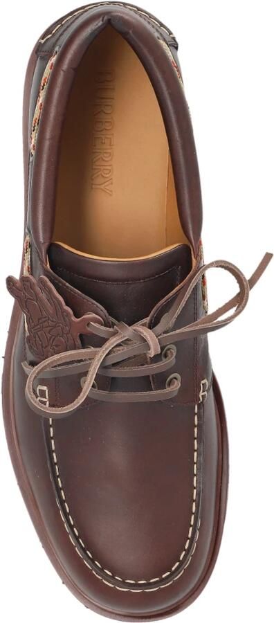 Burberry Rogue Leather Shoes - Foto 2