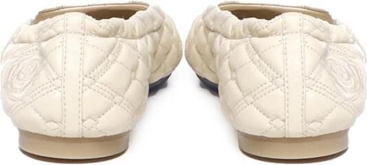 Burberry Leren Ballerina Flats met Gewatteerd Ontwerp - Foto 3