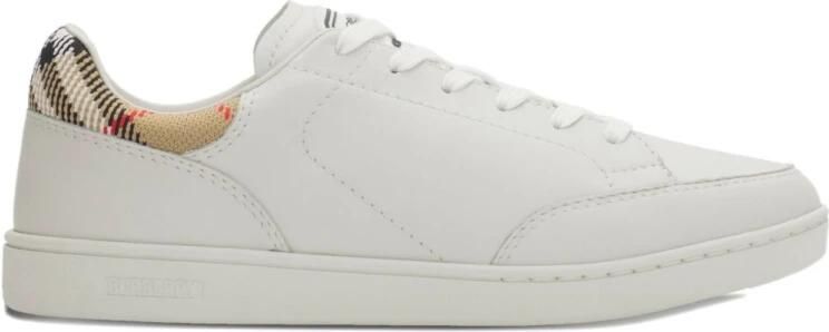 Burberry Set Leather Sneakers