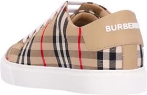 Burberry Newalbridge sneakers onder controle canvas Beige - Foto 11