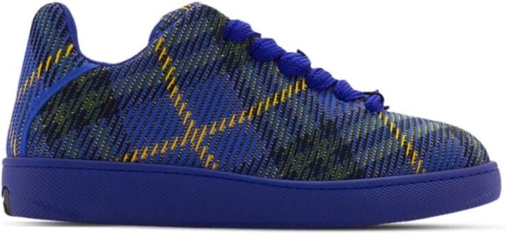 Burberry Blauwe Sneakers voor Mannen