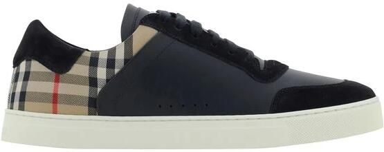 Burberry Stevie sneaker van kalfsleer met kalfssuède details - Foto 3