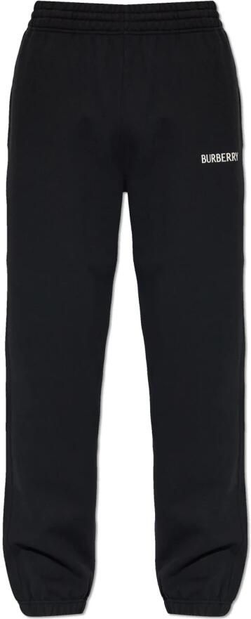 Burberry Sweatpants met geribbelde boorden