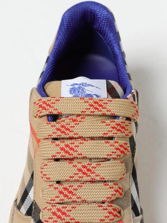 Burberry Textile Low Top Sneakers - Foto 5
