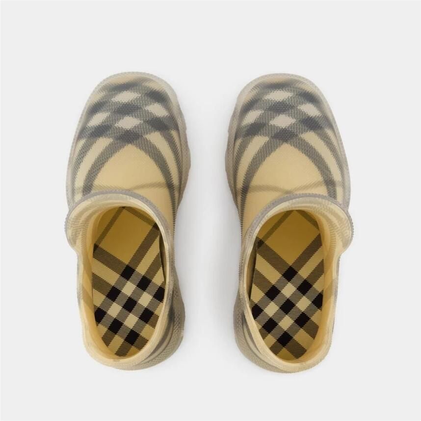 Burberry Vintage Check Neopreen en Rubber Regenlaarzen - Foto 4