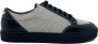 Burberry Canvas Sneakers met Goudkleurig Logo Black Dames - Thumbnail 1