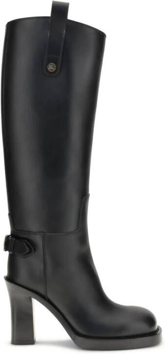 Burberry Cavalier High Boot met ruiterontwerp