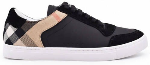 Burberry men's schoenen leather trainers sneakers