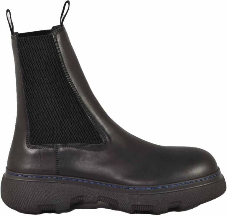 Burberry Chelsea Creeper Laarzen in Leder Mix