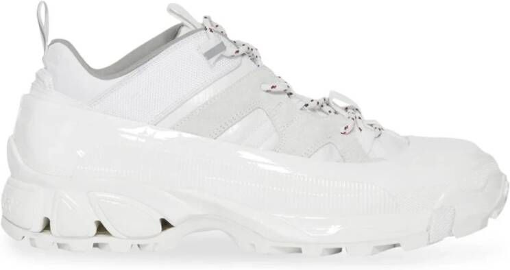 Burberry Chunky Sneakers Off White Logo White Heren