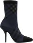 Burberry Geruite Hakken in Multicolor Grijs Multicolor Dames - Thumbnail 1