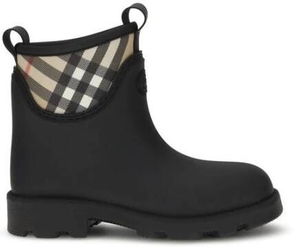 Burberry Equestrian Knight Design Enkellaarzen