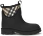 Burberry Equestrian Knight Design Enkellaarzen - Thumbnail 1