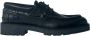 Burberry Equestrian Knight Leren Bootschoenen Black Heren - Thumbnail 1