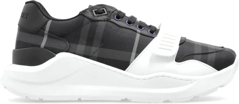 Burberry Geblokte sportschoenen