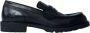 Burberry Geborsteld leren loafers A del teen - Thumbnail 1