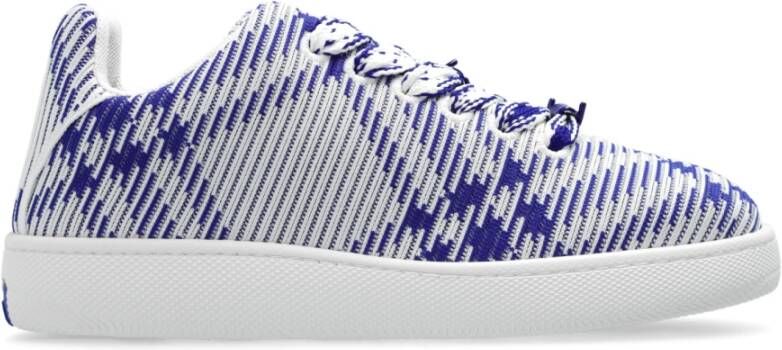 Burberry Gebreide Box sneakers Blue Heren