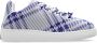 Burberry Check Knit Box sneaker met print - Thumbnail 1