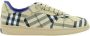 Burberry Gedrukte Sneakers met Check Patroon Multicolor Heren - Thumbnail 1