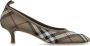 Burberry Asymmetrische Check Pumps met Kitten Heel Multicolor Dames - Thumbnail 1