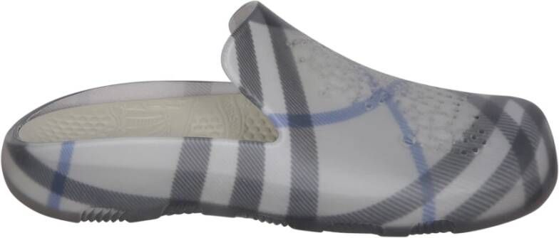 Burberry Geruit Patroon Instapklomp Schoenen