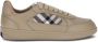 Burberry Geruite Leren Sneakers - Thumbnail 1