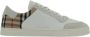 Burberry Gestreepte Stevie Sneakers met Check Patroon - Thumbnail 1