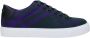 Burberry Groene Stoffen Sneakers Check Logo - Thumbnail 1