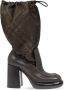 Burberry Boots Wedge 95 Boots Leather Multicolor in meerkleurig - Thumbnail 1