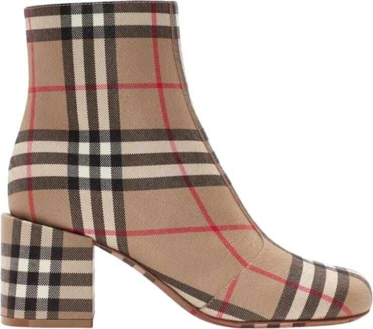 Burberry Heeled Boots Beige Dames