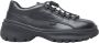 Burberry Italiaanse leren sneakers met toggle-sluiting Black Heren - Thumbnail 7