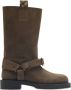 Burberry Koffiebruine Schoenen Dubbele Treklip - Thumbnail 1