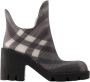 Burberry Leather boots Black Dames - Thumbnail 1