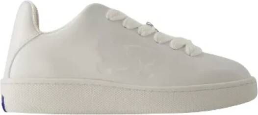 Burberry Leather sneakers White Dames