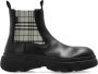 Burberry Boots Creeper Chelsea Low Ankle Boots Leather Black in grijs - Thumbnail 5