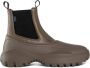 Burberry Leren Chelsea laarzen met Equestrian Knight Tag Green Heren - Thumbnail 1