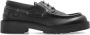 Burberry Equestrian Knight Leren Bootschoenen Black Heren - Thumbnail 7